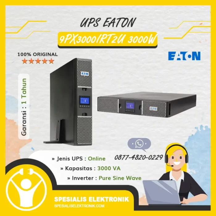 UPS Eaton 9PX3000IRT2U 3000VA 3000W
