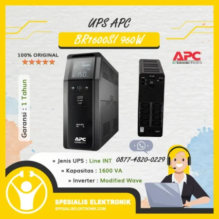 UPS APC BR1600SI 1600VA 960W