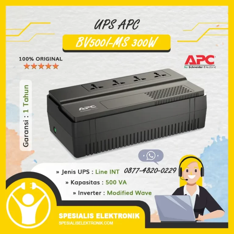 UPS APC BV500I-MS 500VA 300W