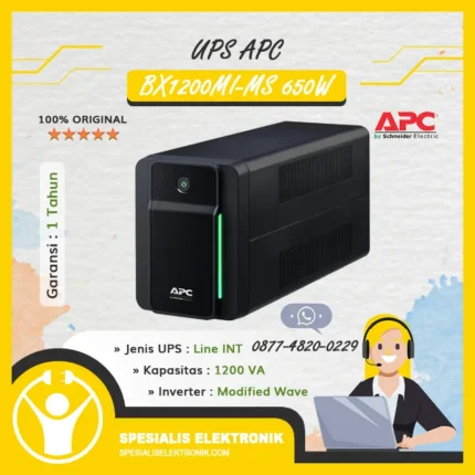 UPS APC BX1200MI-MS 1200VA 650W