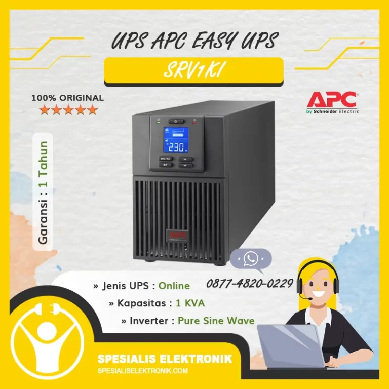 UPS APC Easy UPS On-Line SRV1KI 800W