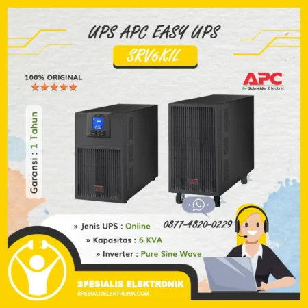 UPS APC Easy UPS On-Line SRV6KIL 6000W