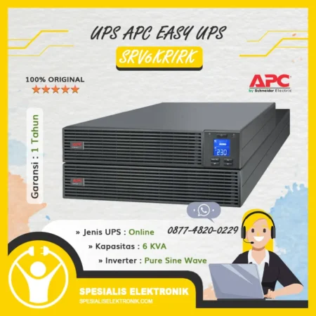 UPS APC Easy UPS On-Line SRV6KRIRK 6000W