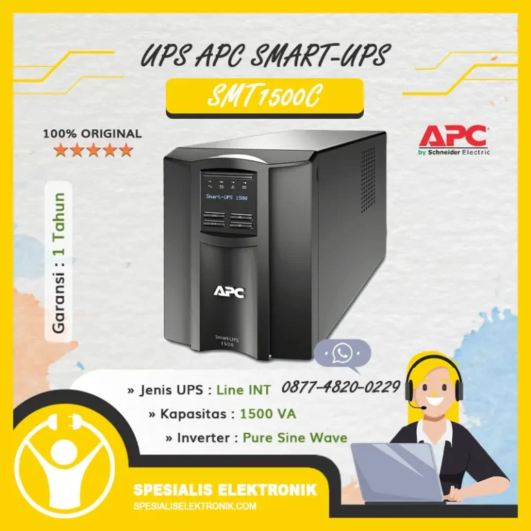 UPS APC Smart-UPS SMT1500C 1000W