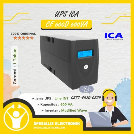 UPS ICA CE 600D 600VA
