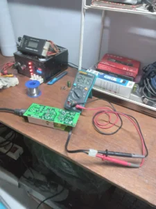 Hasil Pengetesan PSU MikroTik 24V 4A Setelah Di Servis