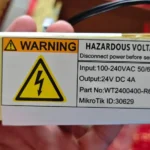 PSU MikroTik 24V 4A WT2400400-R6_V1