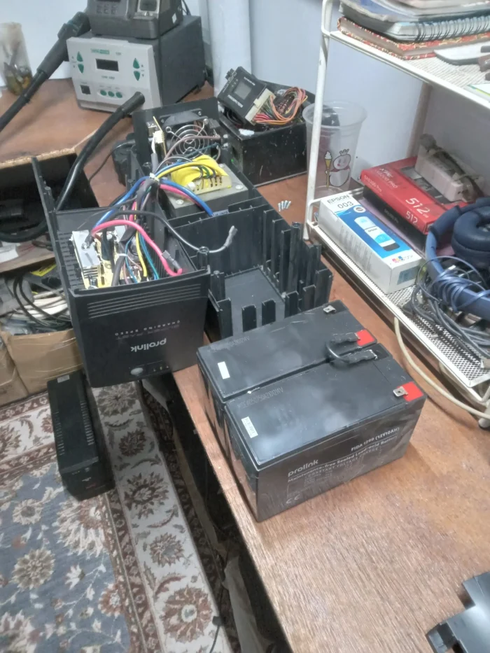 Ganti Battery UPS Prolink 1501SFCU