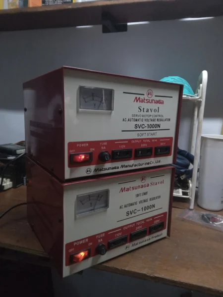 2 Unit Stablilizer Matsunaga SVC-1000N