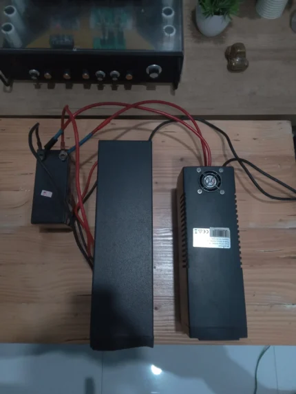 Modifikasi external battery UPS Inforce 650VA, ICA CE600