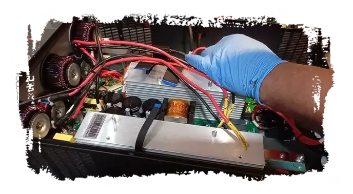 Spesialis Servis Inverter PLTS off grid, on grid, hybdrid, Inverter rakitan, inverter mesin industri, dll