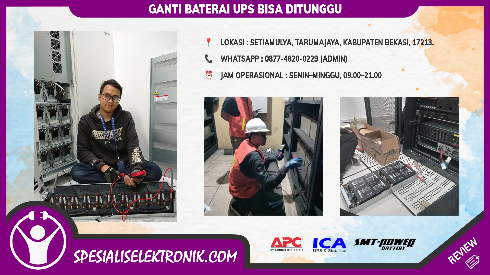 Ganti Baterai UPS Bisa Ditunggu