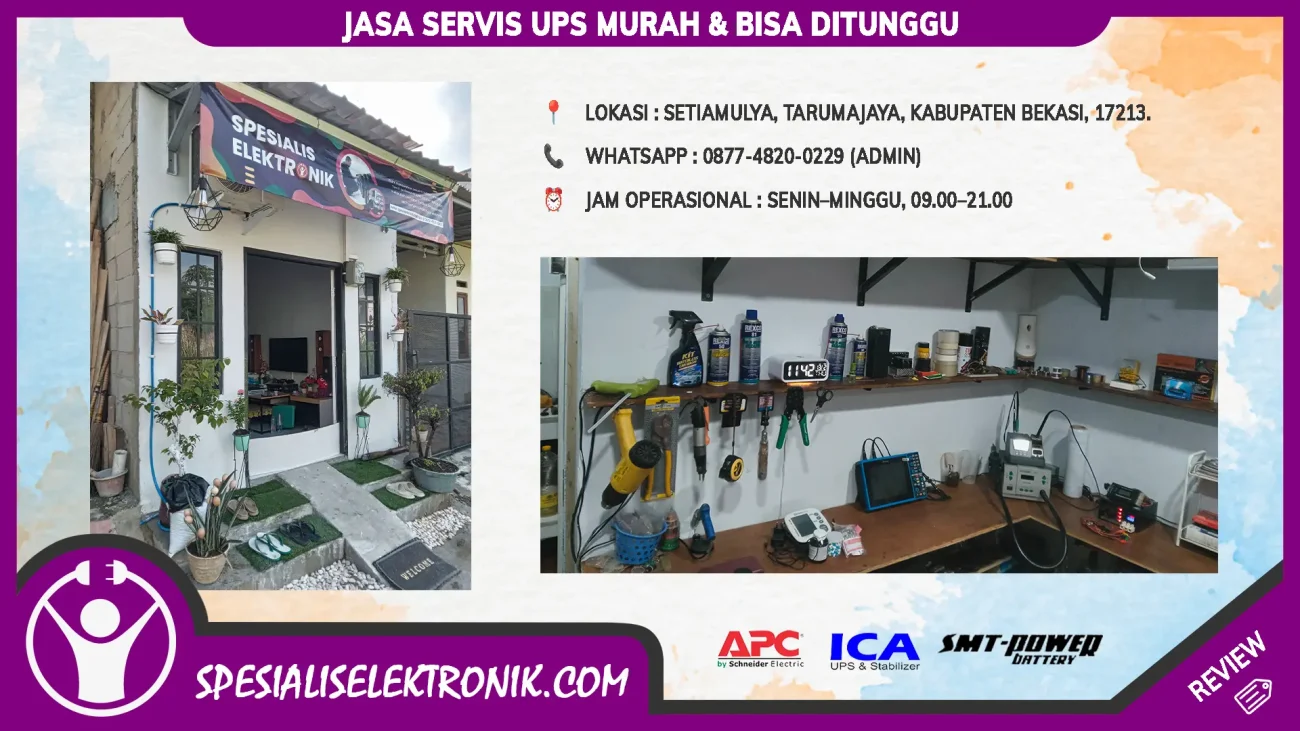 Jasa Servis UPS Murah & Bisa Ditunggu