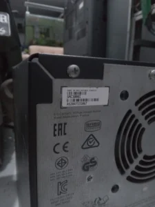 Label Serial Number UPS APC SMC3000I - Second