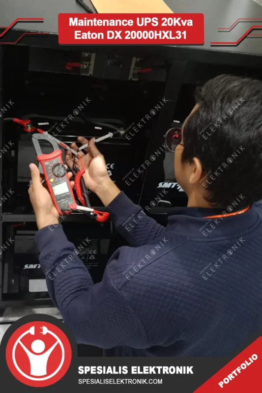 Maintenance UPS 20Kva Eaton DX 20000HXL31