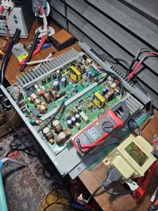 Pengetesan PSU JRC NBD-843A Setelah Proses Perbaikan