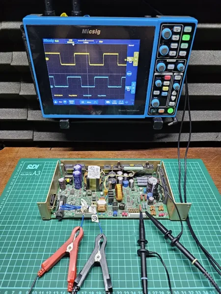 Proses Pengetesan Inverter Tokyo Keiki TG-8100 8600 Selesai Servis