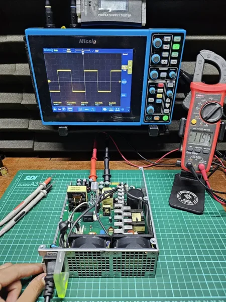 Proses Pengetesan PSU Dell 3W8F7 03W8F7 425W