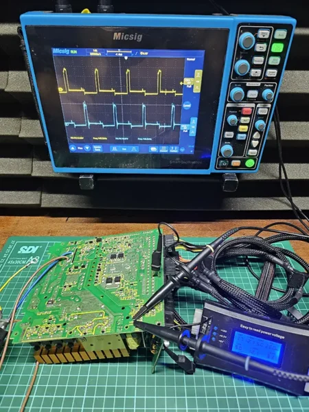 Proses Pengetesan PSU Seasonic X Series 660w Setelah Diservis