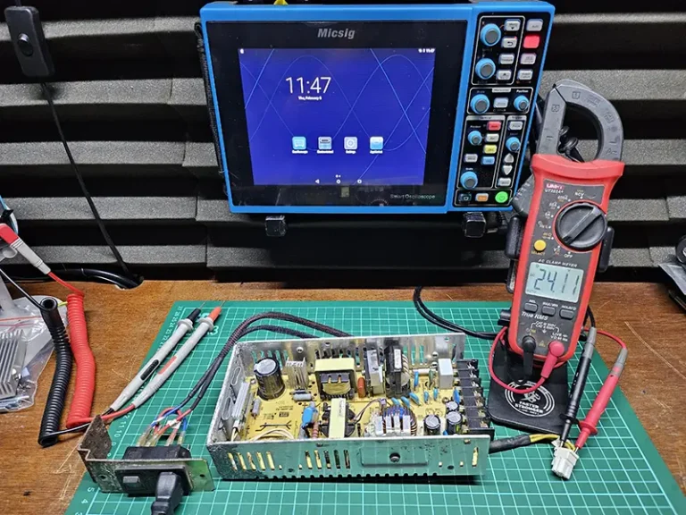 Pengetesan Perbaikan Servis PSU Mean Well SP-150-24