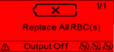 Perbaikan Servis UPS APC SRT10KXLI Fault Battery Replace All RBC(s) 181 179 Error B.06 B.08 B.09 0040 0100 0299 battery soft start ckt 123
