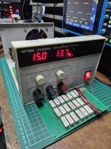Kondisi sebelum Perbaikan Servis PSU ATTEN KPS3030DA Korosi Karat Terbakar Short Mati Total