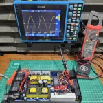 Proses Pengetesan Pure Sine Wave Setelah Proses Perbaikan Servis Inverter Taffware NBQ3000W