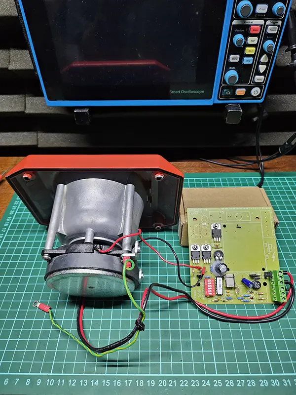 Proses Perbaikan Servis Mainboard E2S DL112X Alarm Sounder & Xenon Beacon Mati Total Tidak ada Suara