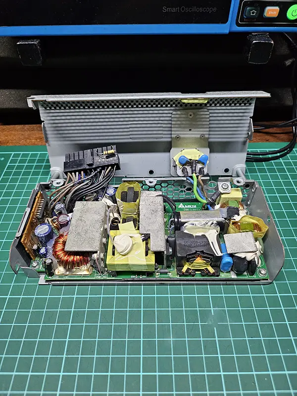 Proses Perbaikan Servis Mainboard Power Supply PSU Delta DPS-180QB-1 A