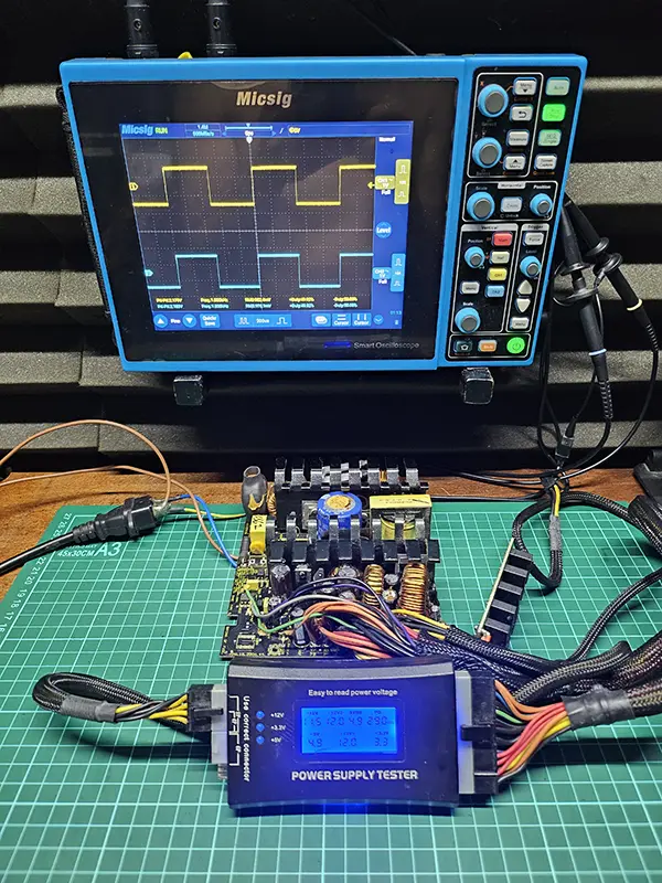Proses Perbaikan Servis PSU Corsair HX620W Mati Total