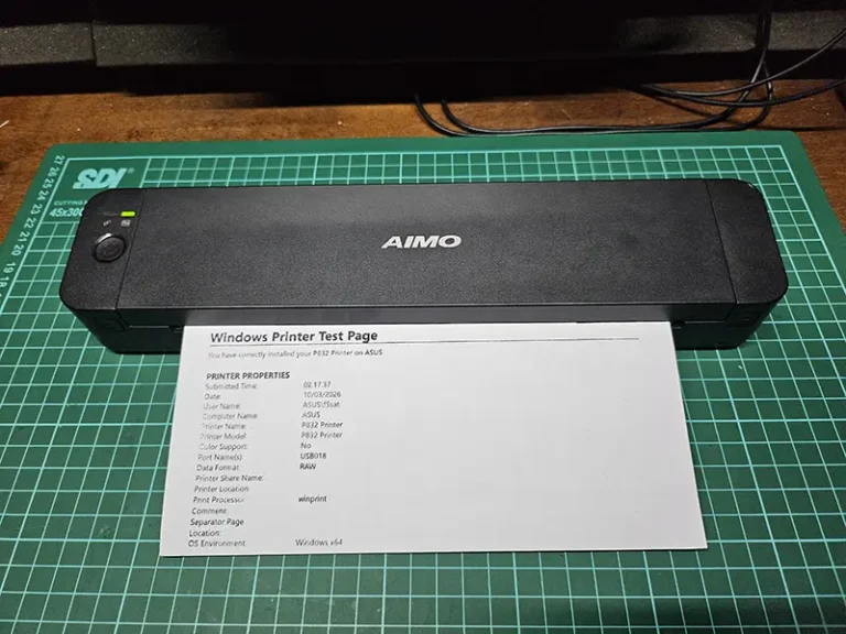 Invoice Servis Printer Aimo P832