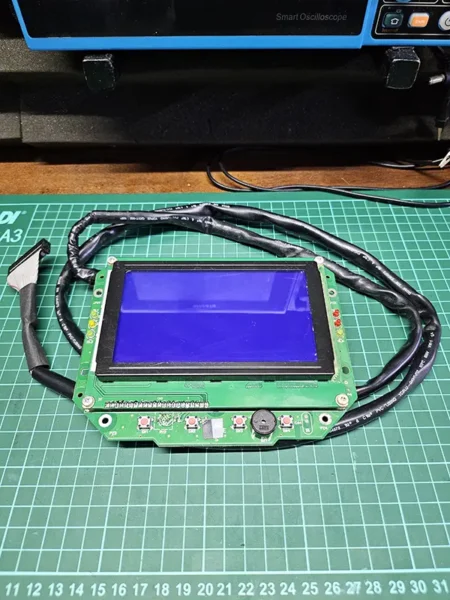 Proses Bongkar Servis Perbaikan Mainboard LCD UPS Riello AST2M005S