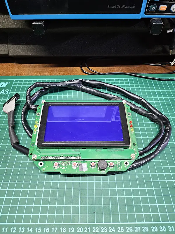 Proses Bongkar Servis Perbaikan Mainboard LCD UPS Riello AST2M005S