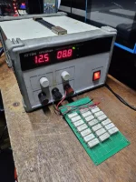 Proses Pengetesan Load Beban Power Supply Setelah Perbaikan Servis PSU ATTEN KPS3050DA