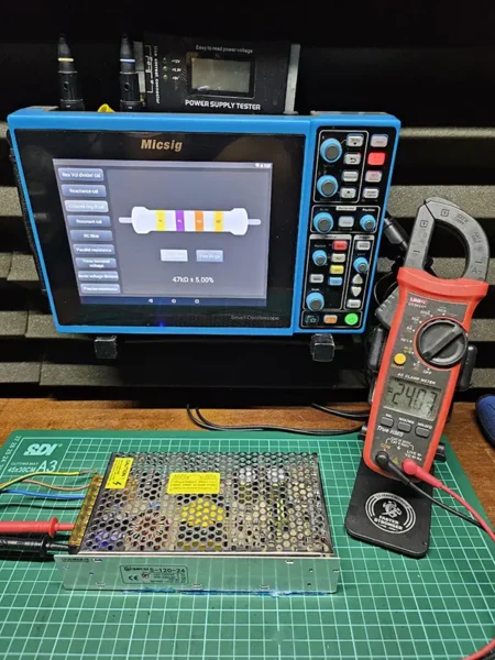 Proses Pengetesan Setelah Servis Perbaikan PSU Dushuai S-120-24 24V 5A