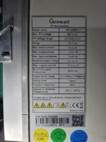 Label Serial Number Tipe Spesifikasi PV Grid Inverter Growatt MIC 3000TL-X