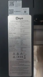 Label Servial Number Tipe Perbaikan Servis Hybrid Inverter Deye SUN-15K-SG05LP3-EU-SM2